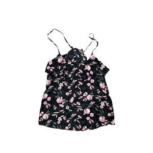 American Eagle Outfitters Modal Ruffled Racerback Tank Cami Size XS